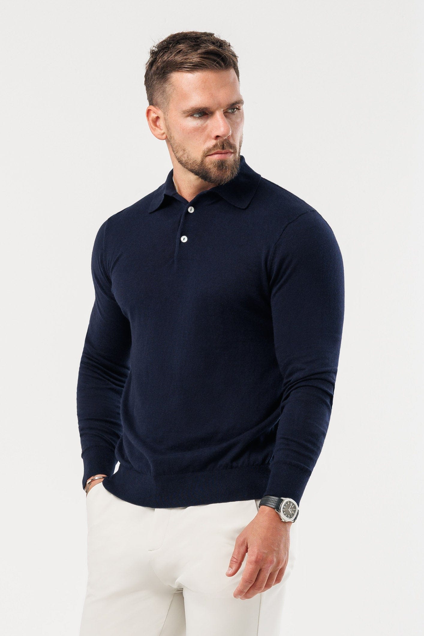 COAST UZUN KOLLU POLO - LACİVERT