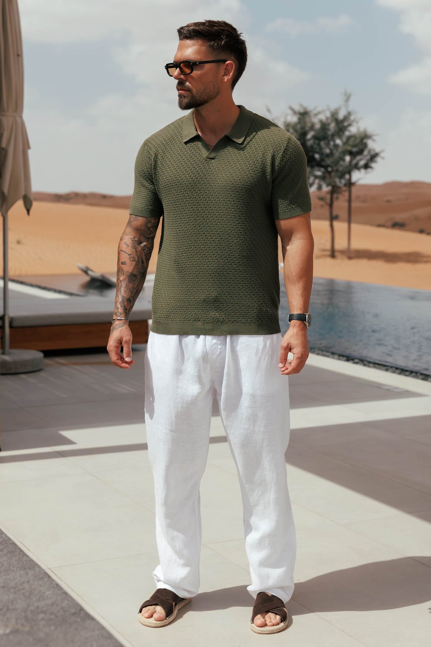NOIR POLO - ZEYTİNYEŞİLİ