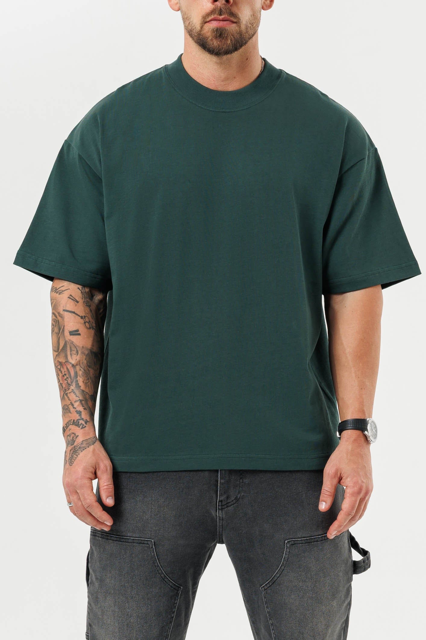 OVERSIZE T-SHİRT - YEŞİL