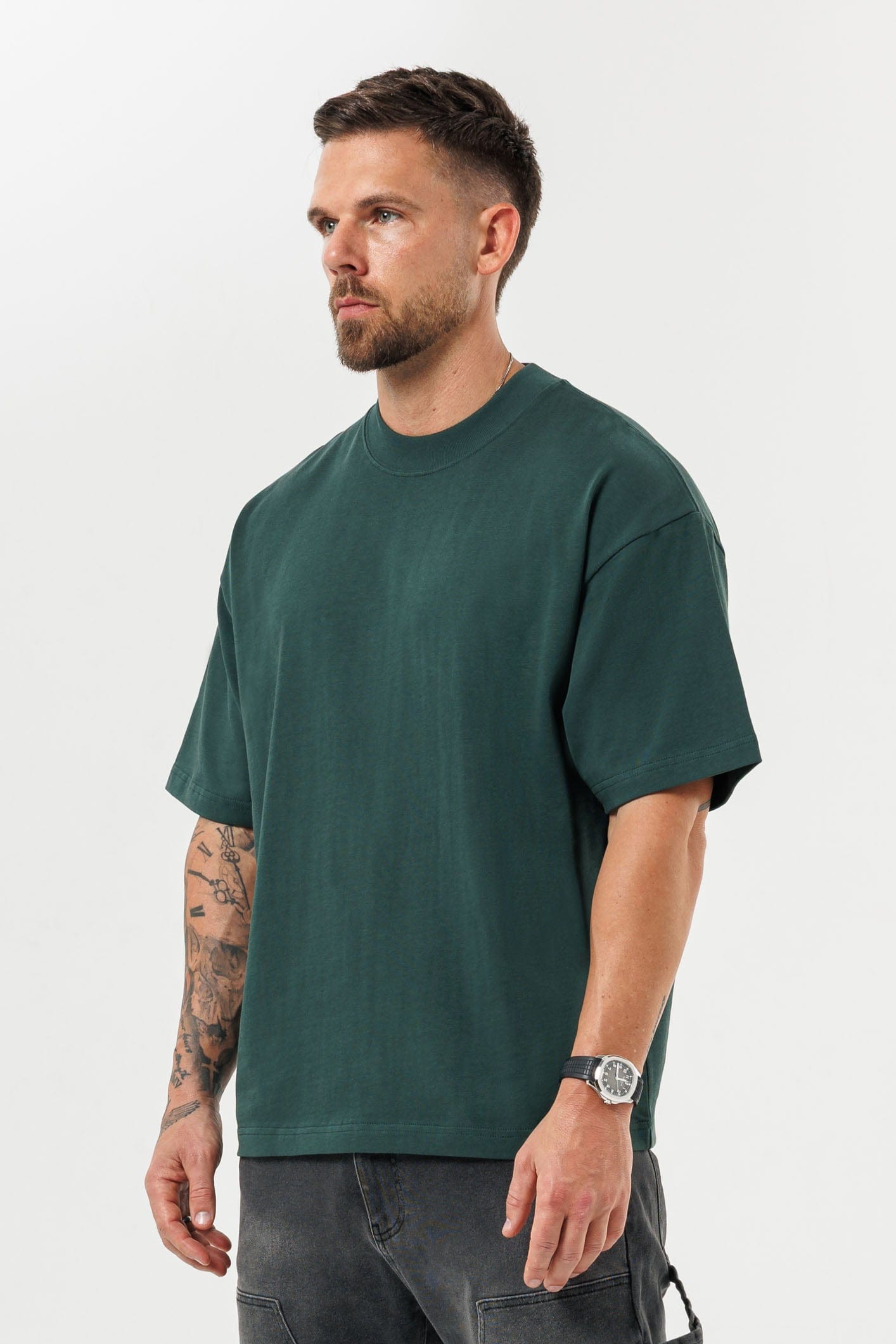 OVERSIZE T-SHİRT - YEŞİL