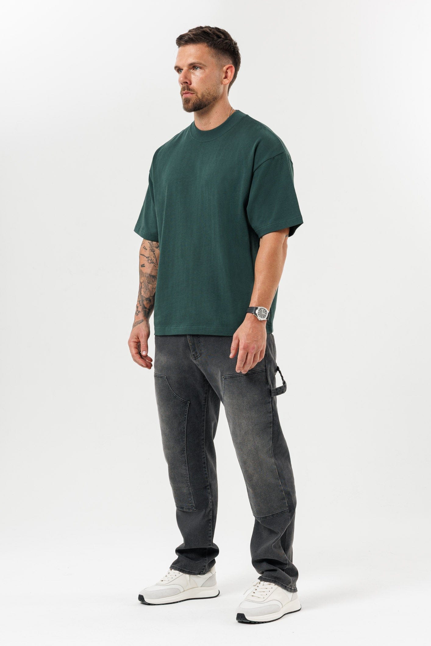 OVERSIZE T-SHİRT - YEŞİL