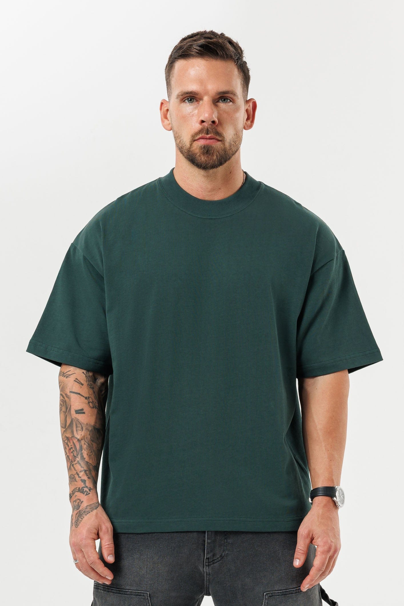 OVERSIZE T-SHİRT - YEŞİL