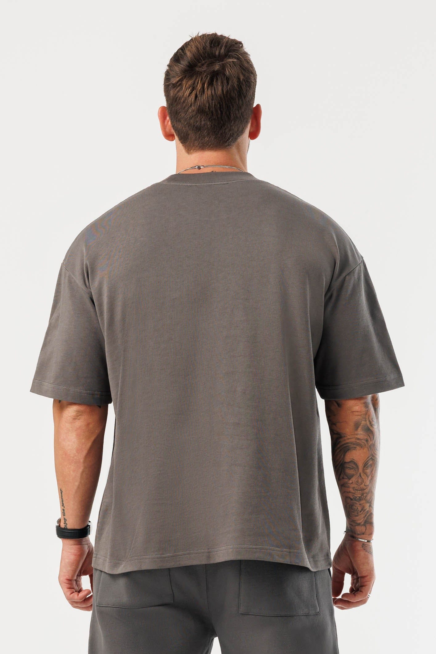 OVERSIZE T-SHİRT - VİNTAGE HAKİ