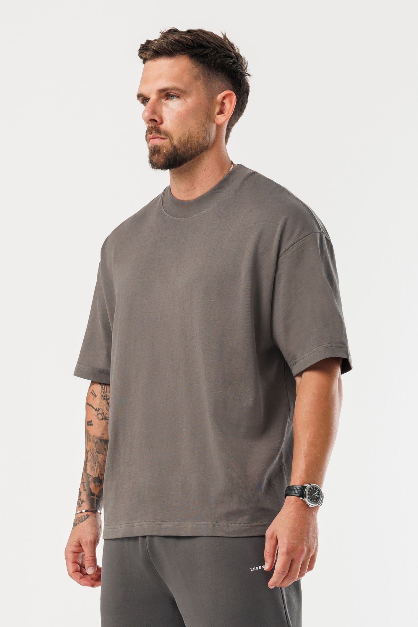 OVERSIZE T-SHİRT - VİNTAGE HAKİ
