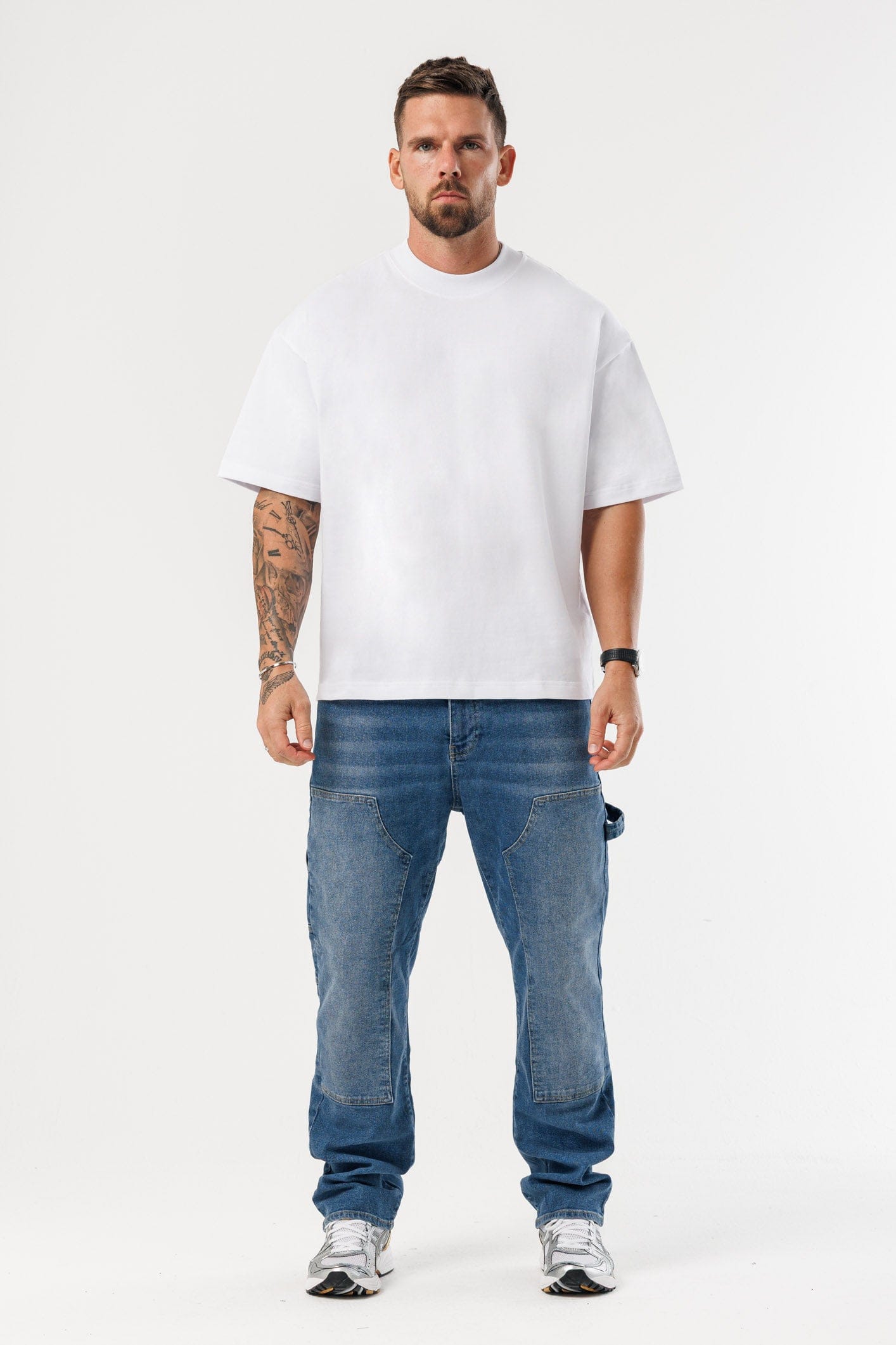 OVERSIZE TİŞÖRT - BEYAZ