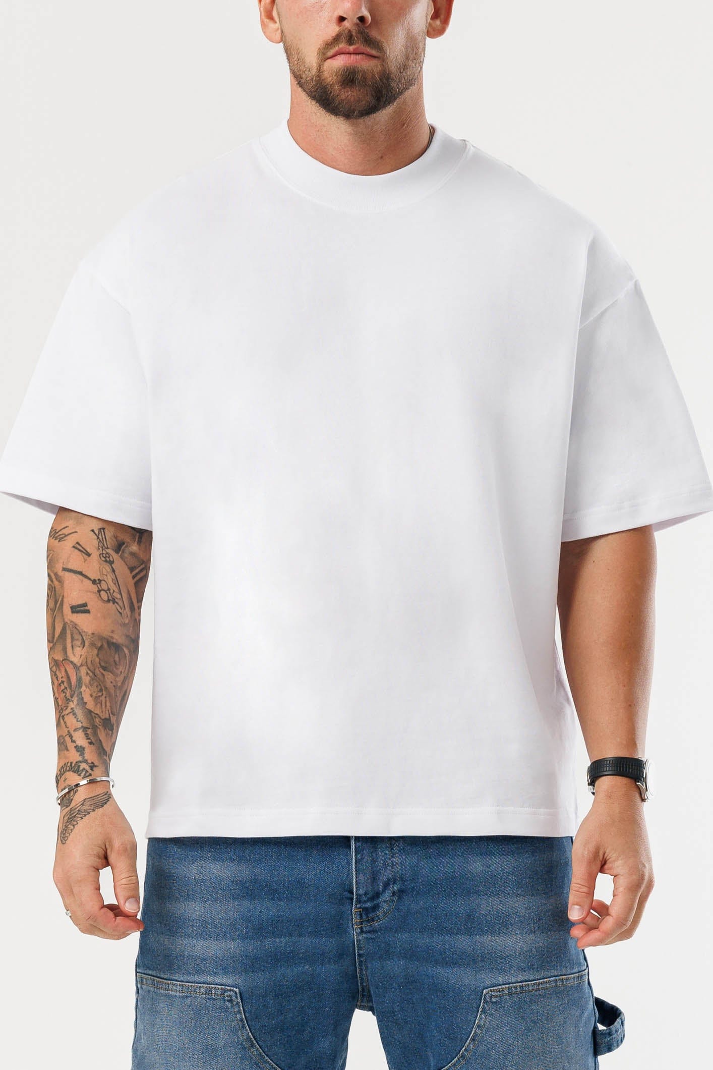 OVERSIZE TİŞÖRT - BEYAZ