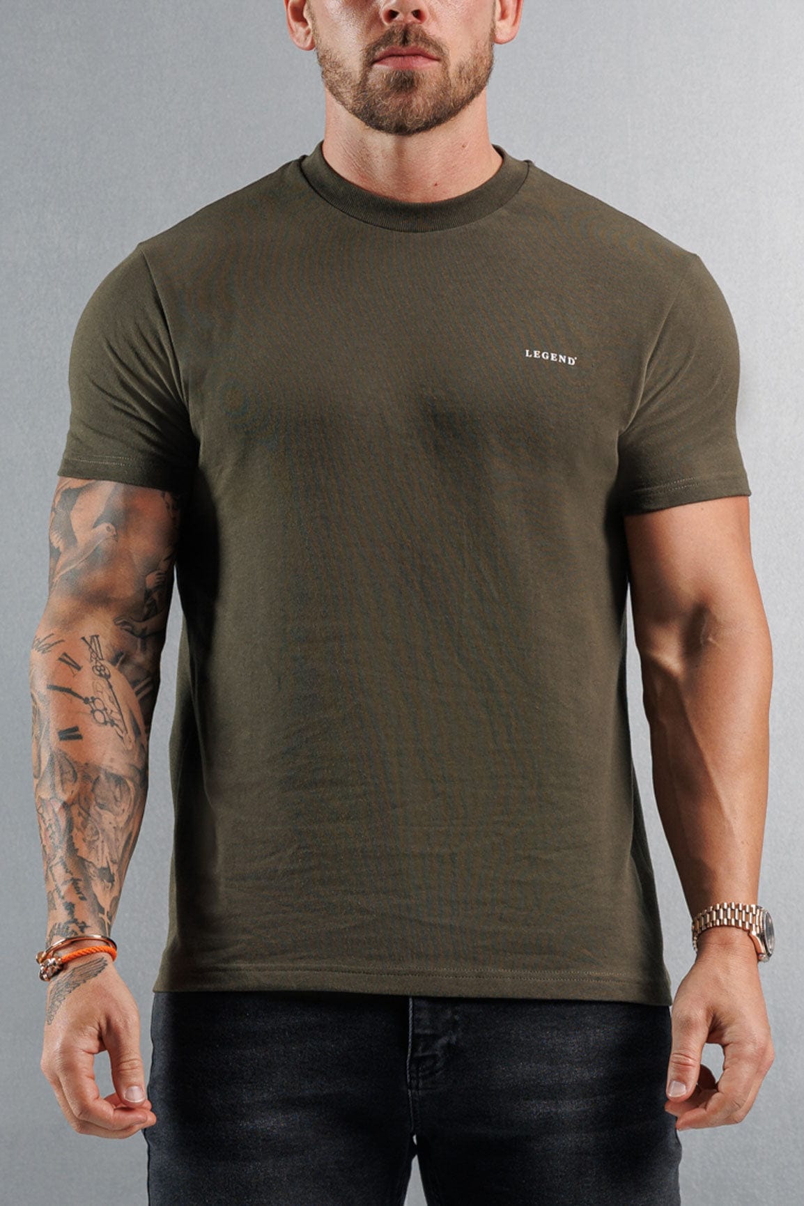 PREMIUM BASIC TİŞÖRT - ASKER YEŞİLİ
