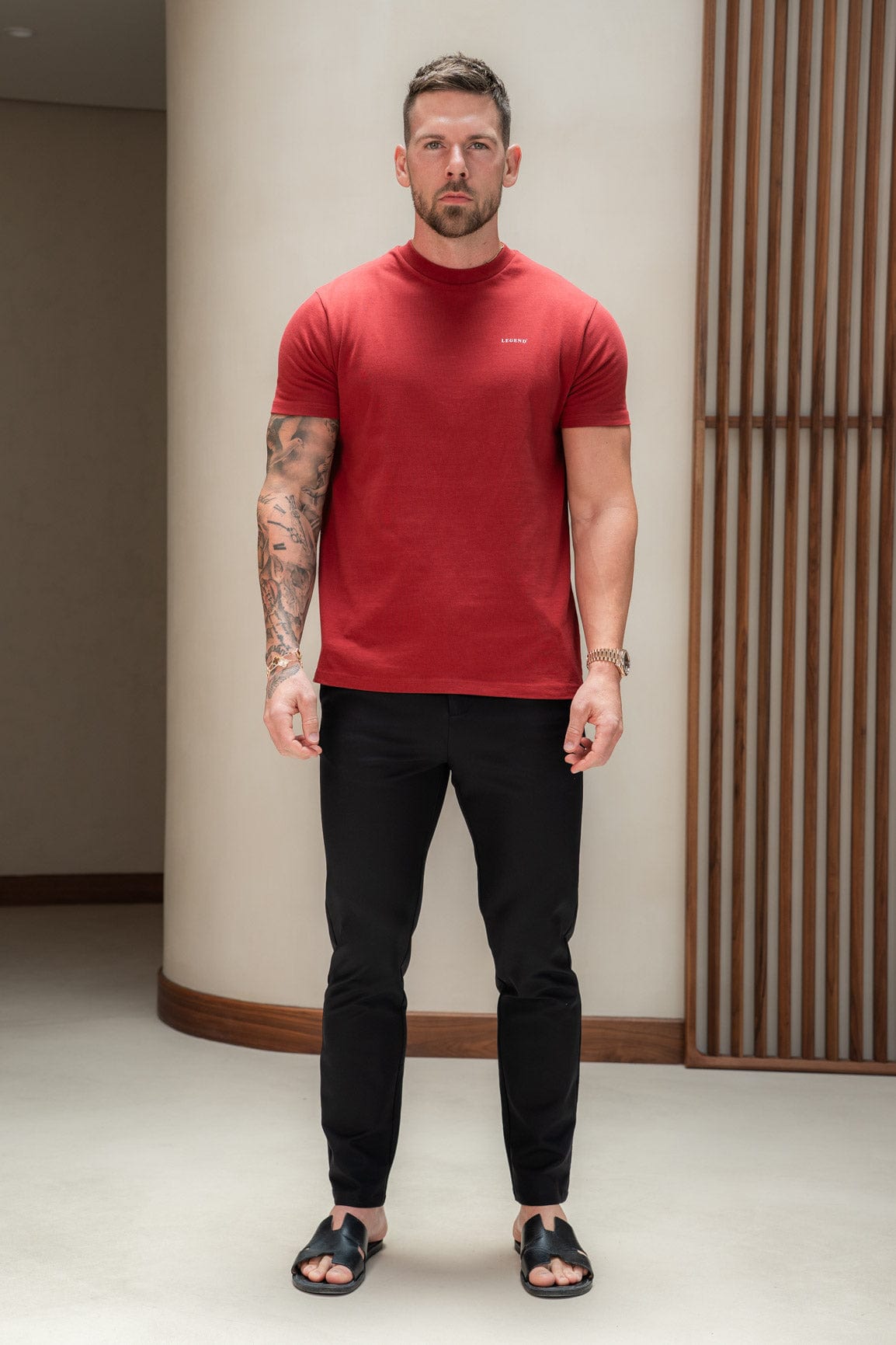 PREMIUM BASIC TİŞÖRT - BORDO