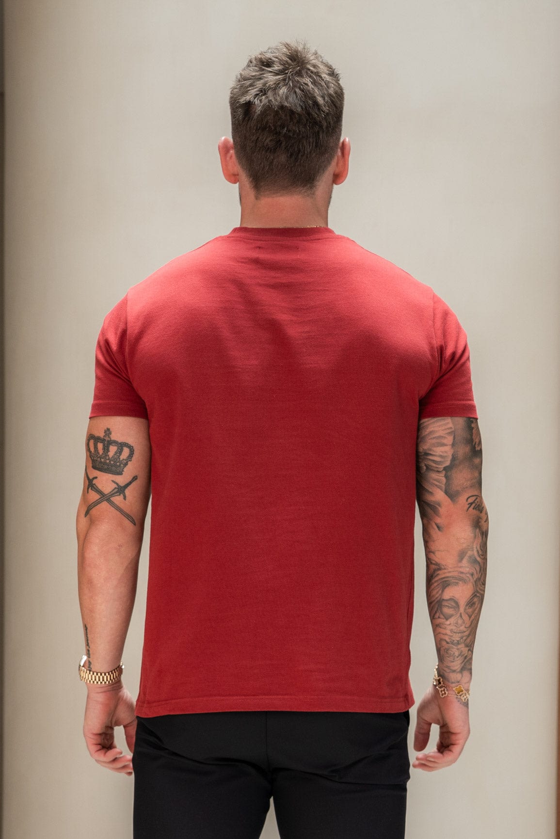 PREMIUM BASIC TİŞÖRT - BORDO