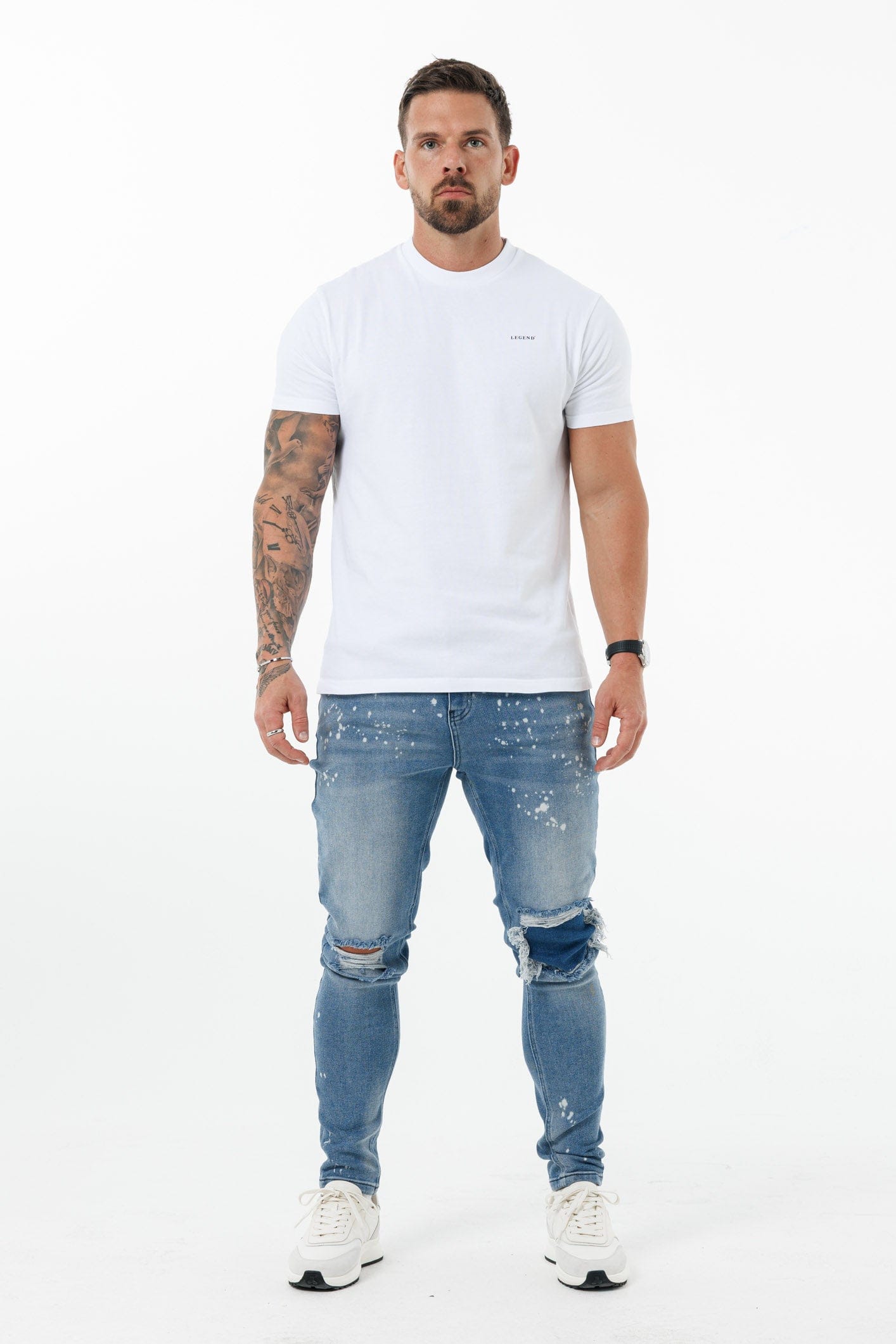 PREMIUM BASIC TİŞÖRT - BEYAZ