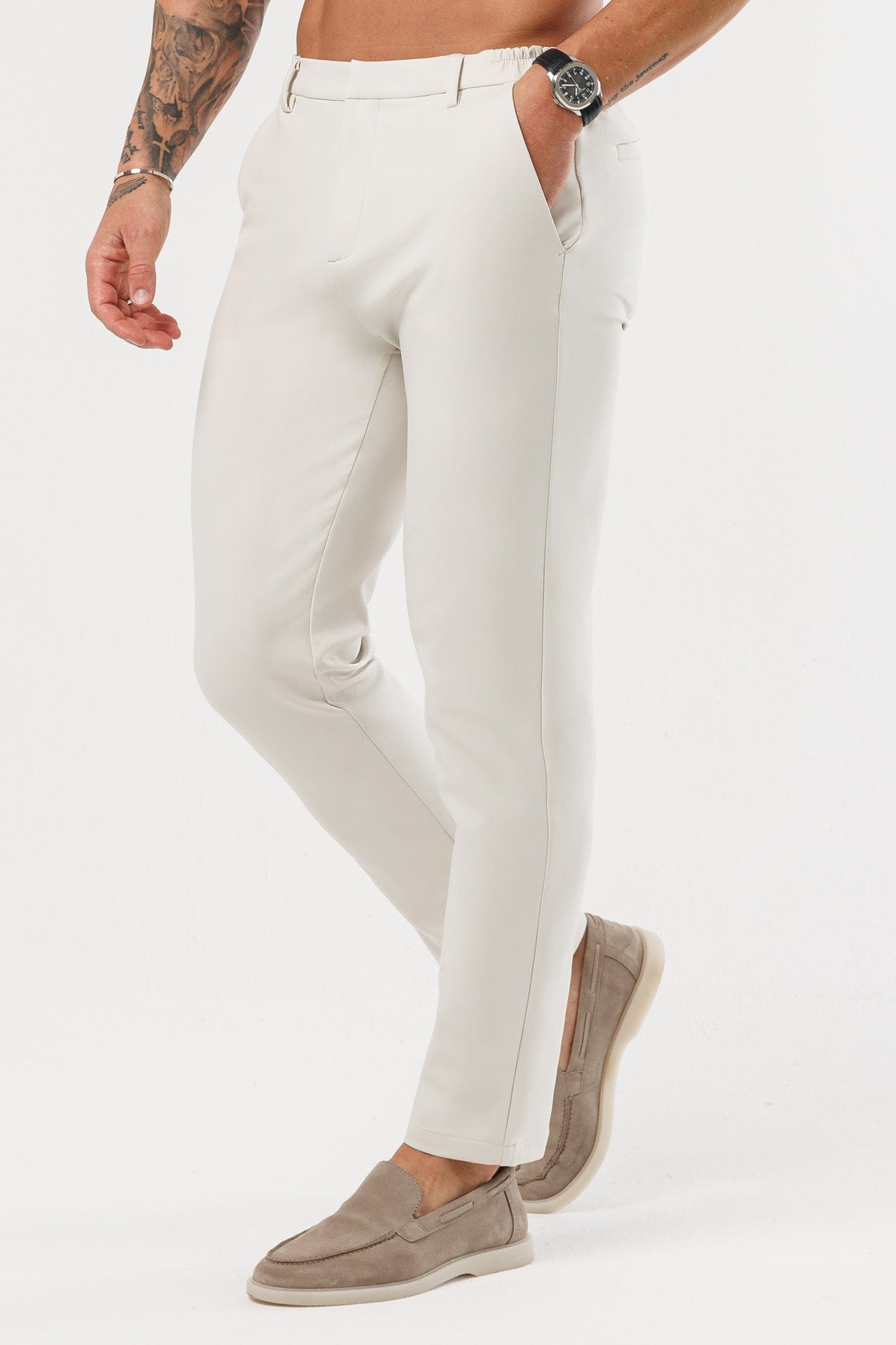 HİBRİT PANTOLON - TAŞ RENGİ