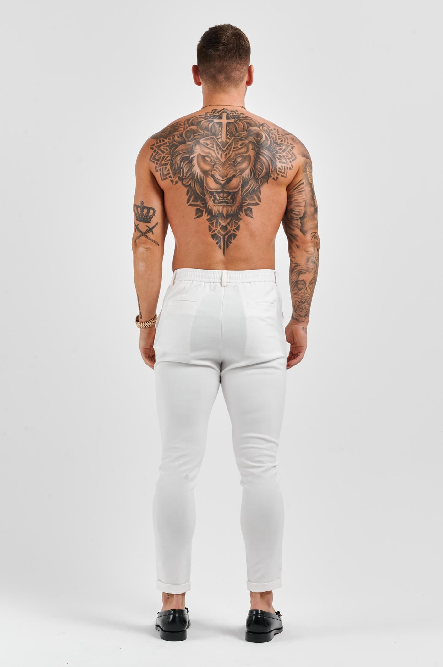 TATİL PANTALONU - BEYAZ