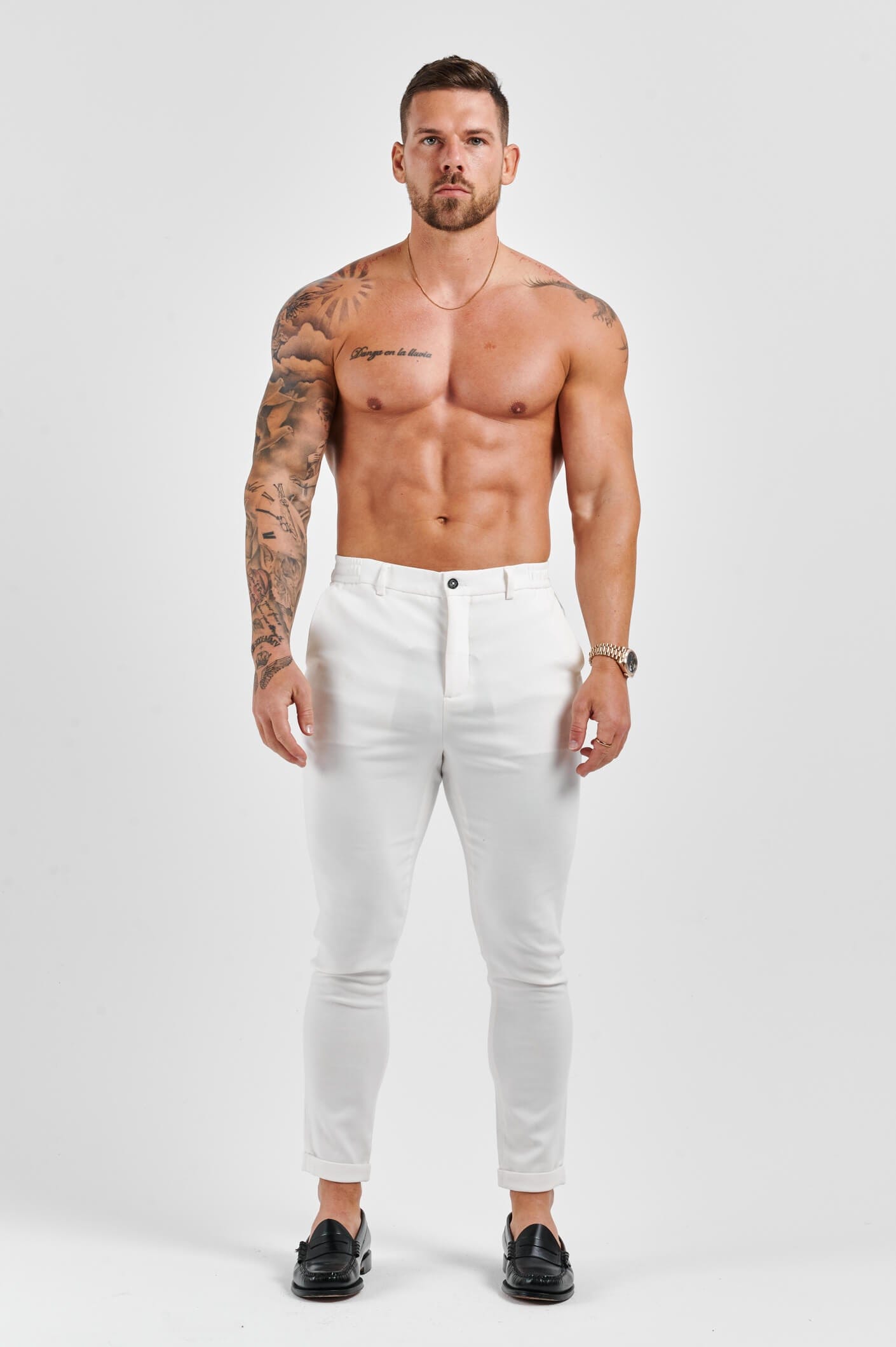 TATİL PANTALONU - BEYAZ
